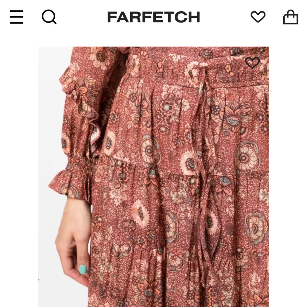 Ulla Johnson Verity Floral pattern midi Skirt - Picture 5 of 11